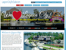 Tablet Screenshot of lagooncityforsale.com